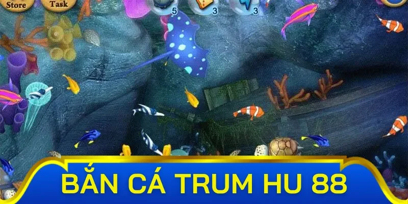 Các nhiệm vụ thú vị chỉ có tại bắn cá online Trum Hu 88