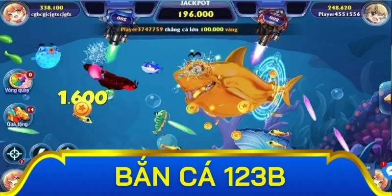 Cộng đồng bắn cá online 123B sôi nổi