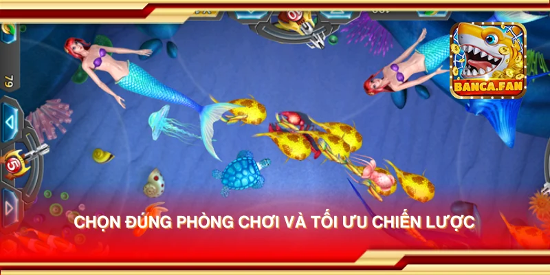 Chọn đúng phòng chơi và tối ưu chiến lược
